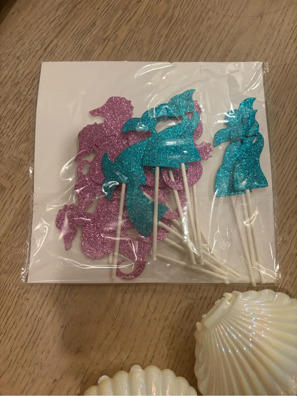 Pastel Seashell & Starfish Garland - Pink & Peach